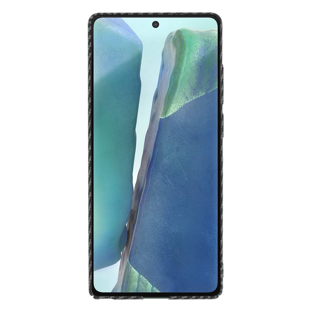 Techsuit Carbonite FiberShell - θήκη για Samsung Galaxy Note20 - Μαύρο - Image 2