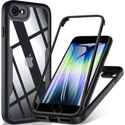Techsuit ColorVerse 360 - θήκη για Apple iPhone 7 / 8 SE (2020) (2022) (3) - Διάφανο