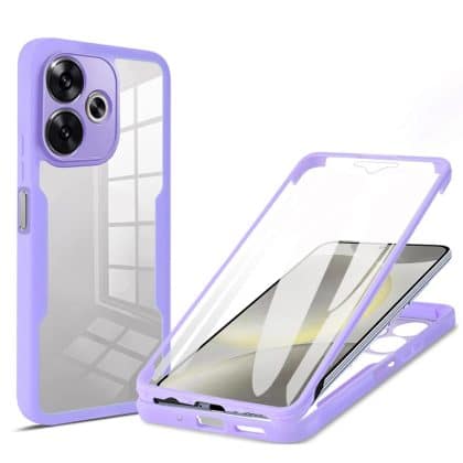 Techsuit ColorVerse 360 Series - θήκη για Xiaomi Poco F6 - Μωβ