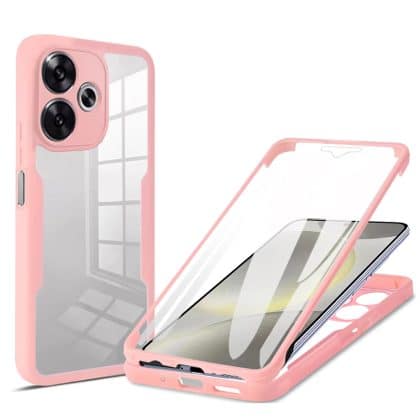 Techsuit ColorVerse 360 - θήκη για Xiaomi Poco F6 - Ροζ