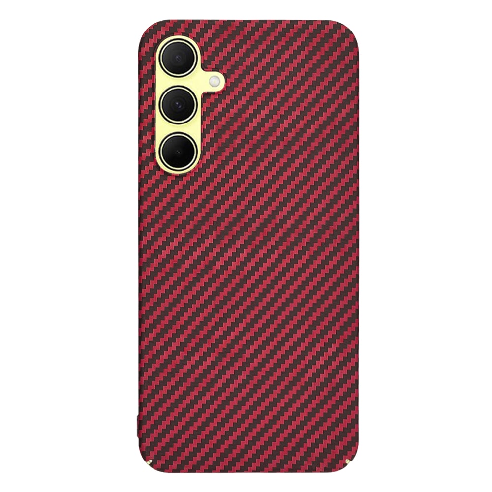 Techsuit Carbonite FiberShell - θήκη για Samsung Galaxy A35 - Κόκκινο - Image 3
