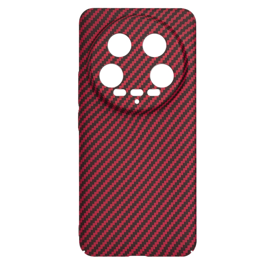 Techsuit Carbonite FiberShell - θήκη για Xiaomi 14 Ultra - Κόκκινο - Image 4