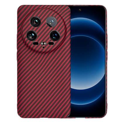 Techsuit Carbonite FiberShell - θήκη για Xiaomi 14 Ultra - Κόκκινο