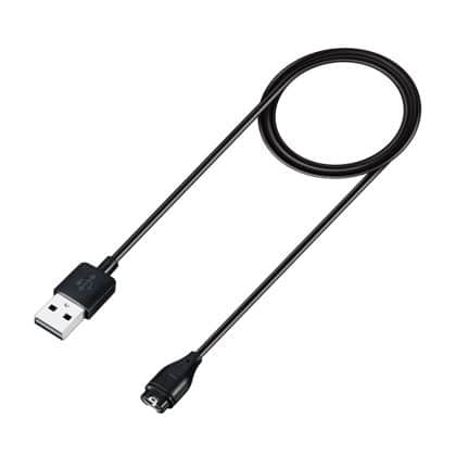 Techsuit - Καλώδιο Φόρτισης για SmartWatch (TGC1) - για Garmin Watch, USB, 5W, 1m - Μαύρο