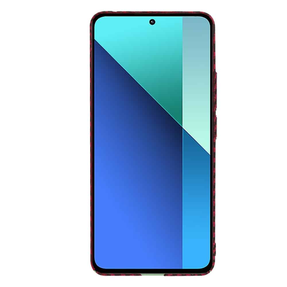 Techsuit Carbonite FiberShell - θήκη για Xiaomi Redmi Note 13 4G - Κόκκινο - Image 2
