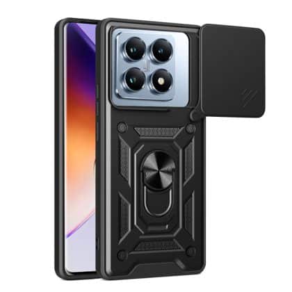 Techsuit CamShield Series - θήκη για Xiaomi 14T Pro - Μαύρο