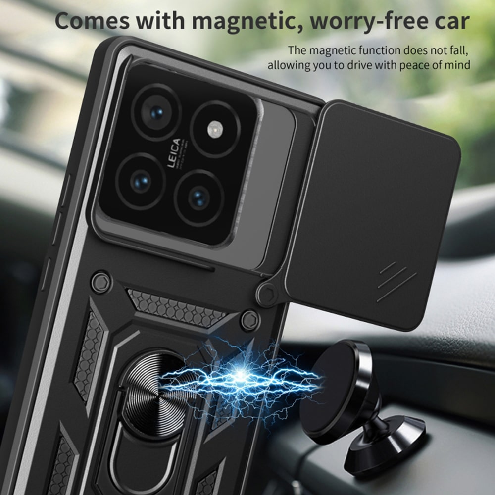 Techsuit CamShield Series - θήκη για Xiaomi 14T - Μαύρο - Image 3