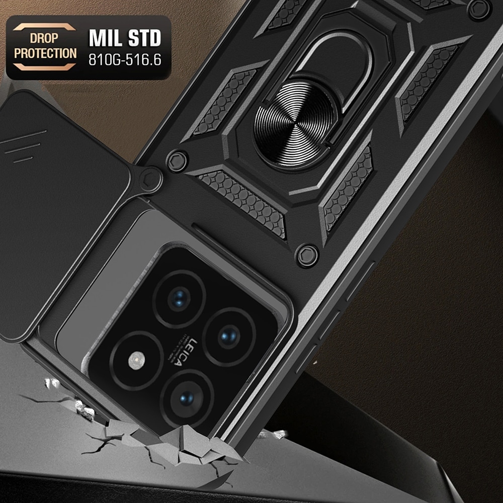 Techsuit CamShield Series - θήκη για Xiaomi 14T - Μαύρο - Image 4