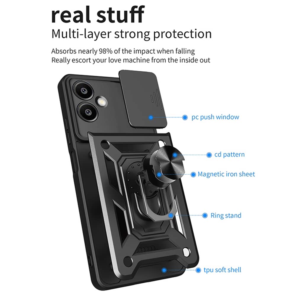 Techsuit CamShield Series - θήκη για Samsung Galaxy A06 - Πράσινο - Image 2