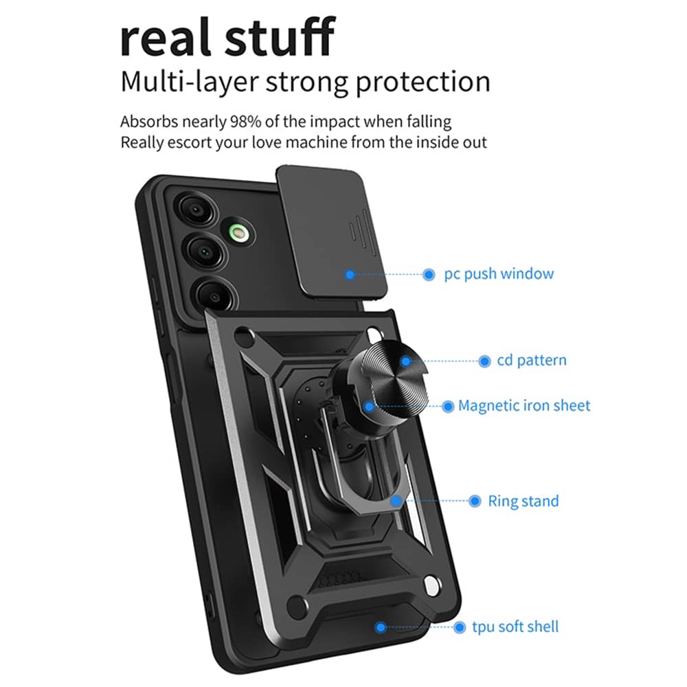 Techsuit CamShield Series - θήκη για Samsung Galaxy A16 / 5G - Μαύρο - Image 2