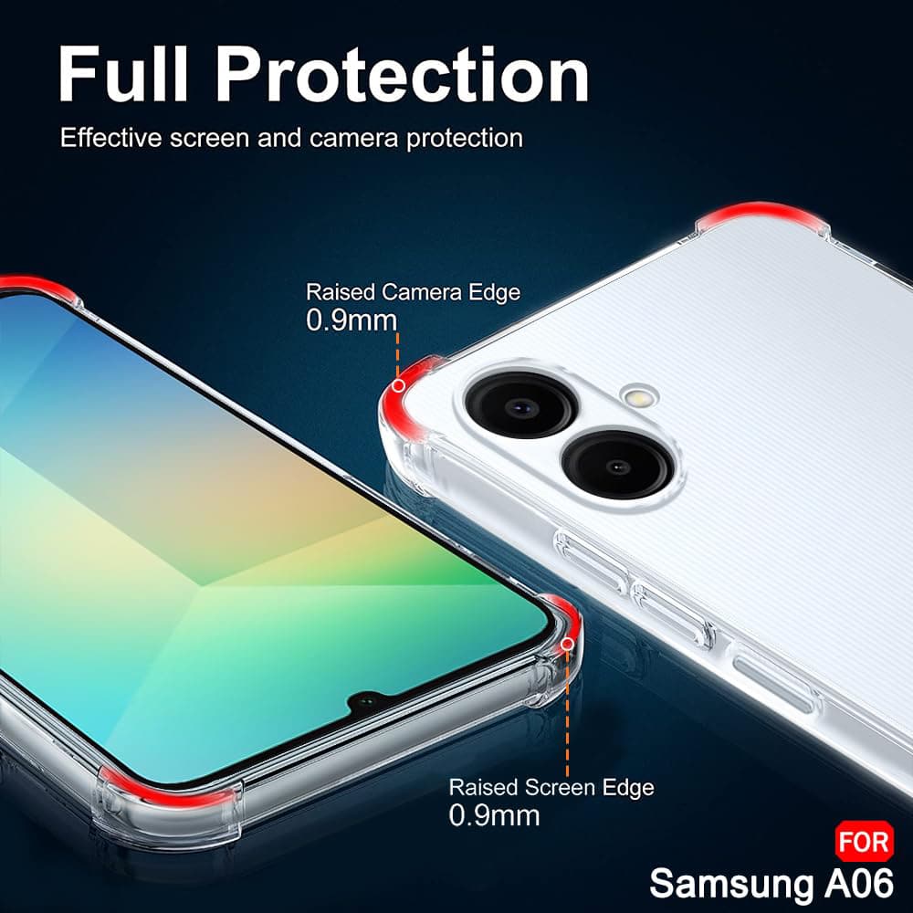 Techsuit Shockproof Clear Silicone - θήκη για Samsung Galaxy A06 - Διάφανο - Image 5