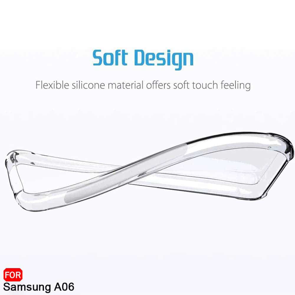 Techsuit Shockproof Clear Silicone - θήκη για Samsung Galaxy A06 - Διάφανο - Image 3