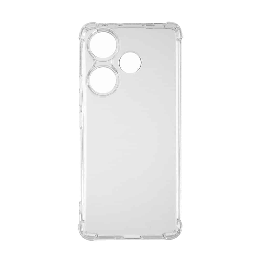 Techsuit Shockproof Clear Silicone - θήκη για Xiaomi Poco F6 - Διάφανο - Image 3