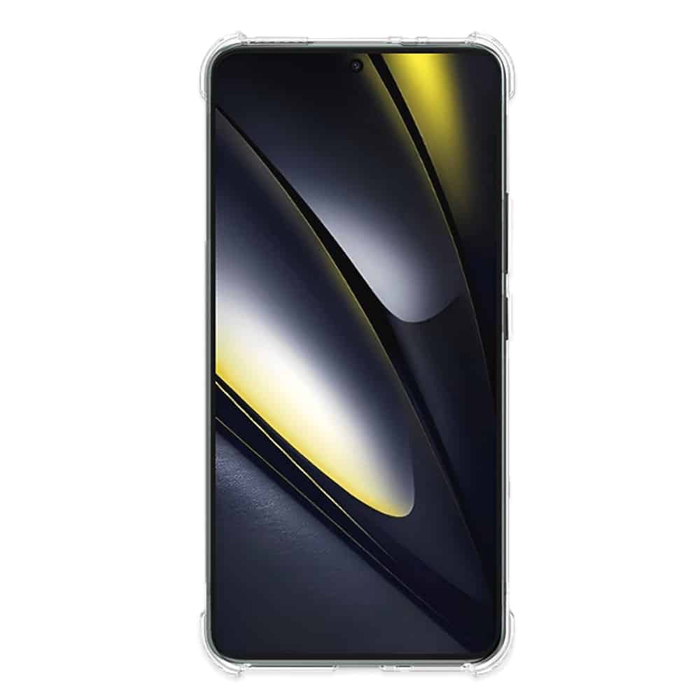 Techsuit Shockproof Clear Silicone - θήκη για Xiaomi Poco F6 - Διάφανο - Image 2