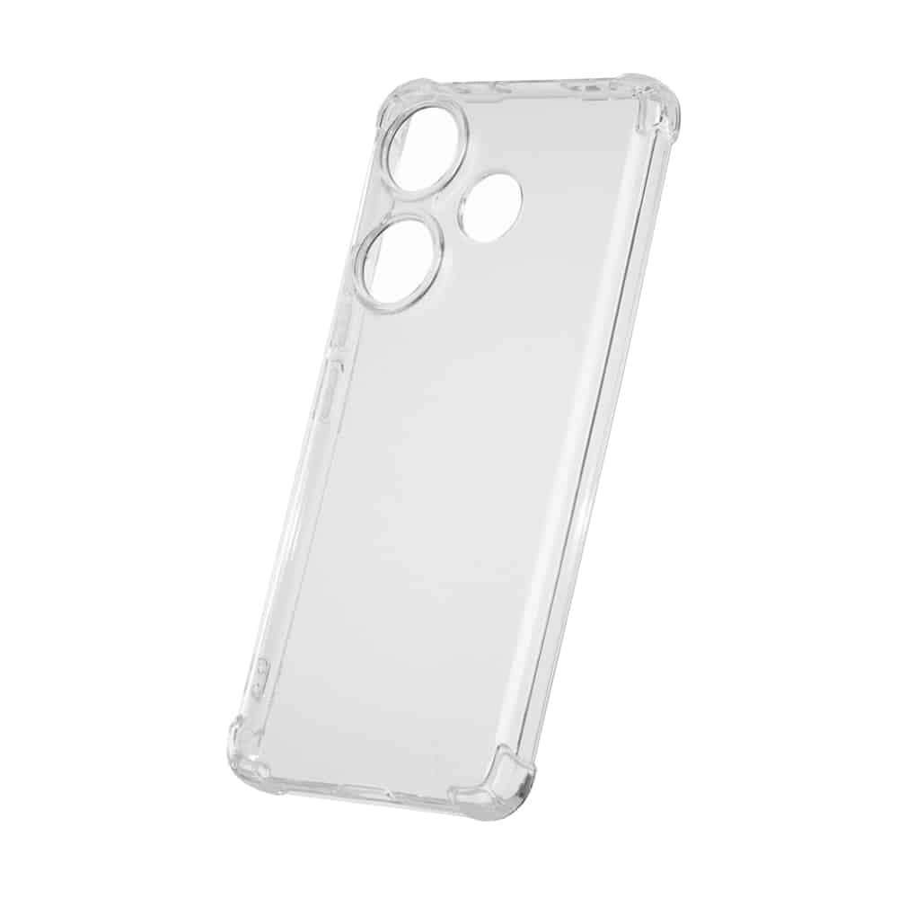 Techsuit Shockproof Clear Silicone - θήκη για Xiaomi Poco F6 - Διάφανο - Image 4