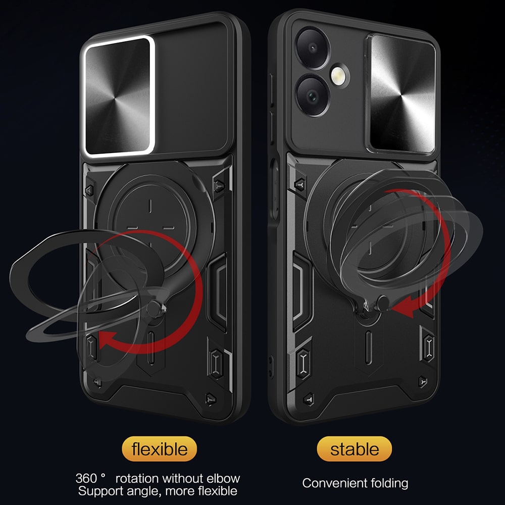 Techsuit CamGuard Pro - θήκη για Samsung Galaxy A06 - Κόκκινο - Image 5