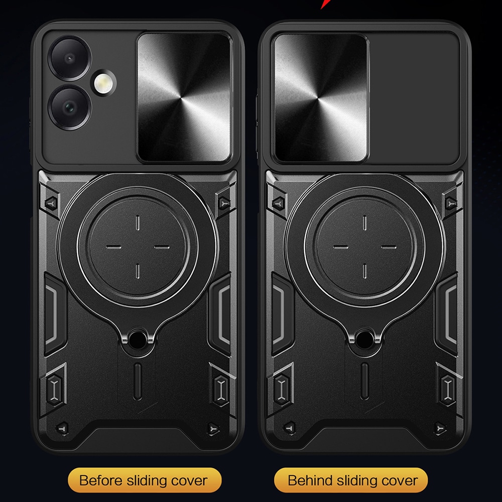 Techsuit CamGuard Pro - θήκη για Samsung Galaxy A06 - Κόκκινο - Image 4