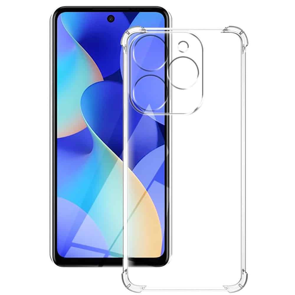 Techsuit Shockproof Clear Silicone - θήκη για Tecno Spark 20 Pro - Διάφανο - Image 2