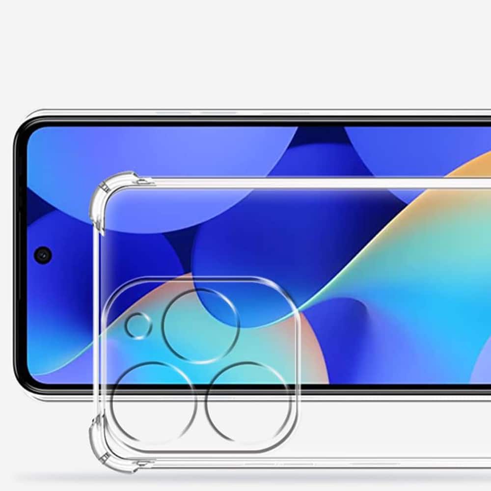 Techsuit Shockproof Clear Silicone - θήκη για Tecno Spark 20 Pro - Διάφανο - Image 3