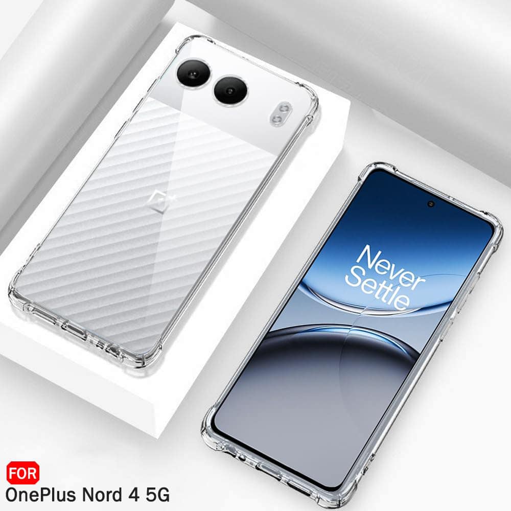 Techsuit Shockproof Clear Silicone - θήκη για Oneplus Nord 4 - Διάφανο - Image 4