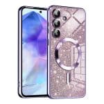 Techsuit Luxury Glitter MagSafe - θήκη για Samsung Galaxy A55 - Πολύχρωμο