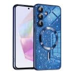 Techsuit Luxury Glitter MagSafe - θήκη για Samsung Galaxy A35 - Μπλε