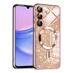 Techsuit Luxury Glitter - θήκη για Samsung Galaxy A15 / 5G - Ροζ
