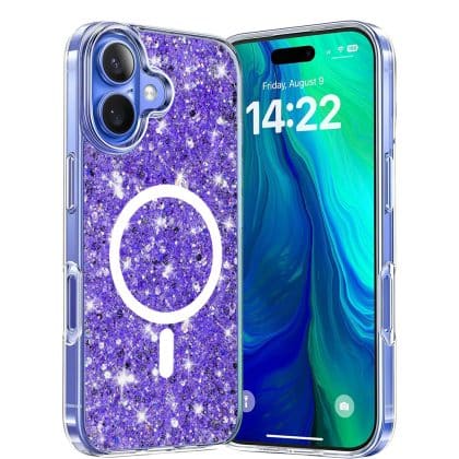 Techsuit Sparkly Glitter - θήκη για Apple iPhone 16 - Πολύχρωμο
