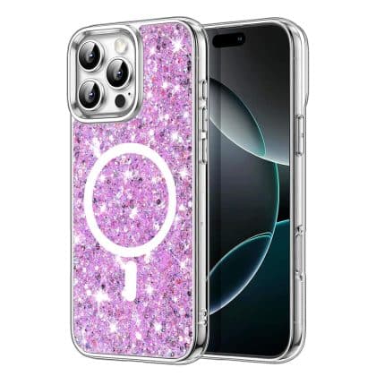 Techsuit Sparkly Glitter - θήκη για Apple iPhone 16 Pro - Πολύχρωμο