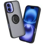 Techsuit Glinth - θήκη για Apple iPhone 16 - Μαύρο