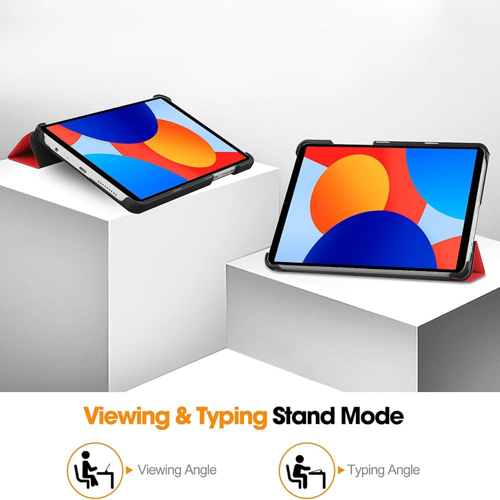 Techsuit FoldPro - θήκη για Xiaomi Redmi Pad SE - Κόκκινο - Image 4