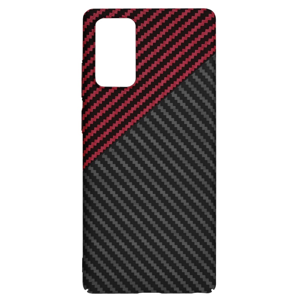Techsuit Carbonite FiberShell - θήκη για Samsung Galaxy Note20 / 5G - Κόκκινο - Image 4