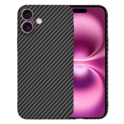 Techsuit Carbonite FiberShell - θήκη για Apple iPhone 16 Plus - Μαύρο