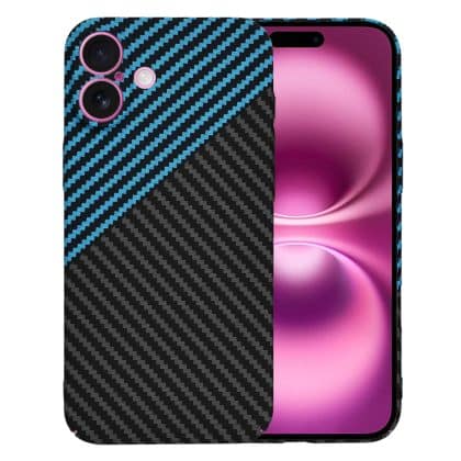 Techsuit Carbonite FiberShell - θήκη για Apple iPhone 16 Plus - Μπλε