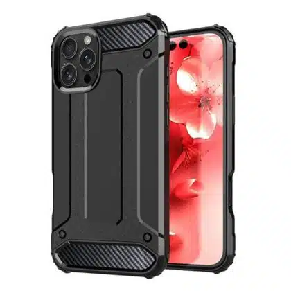 Techsuit Hybrid Armor - θήκη για Apple iPhone 16 Pro Max - Μαύρο