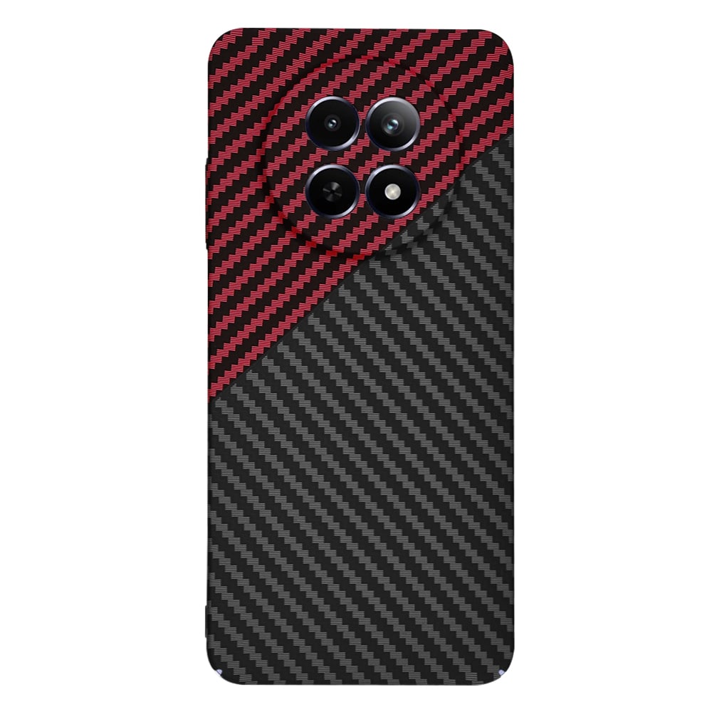 Techsuit Carbonite FiberShell - θήκη για Realme 12 / 12x - Κόκκινο - Image 3