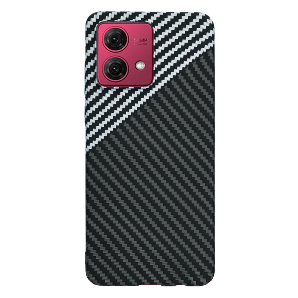 Techsuit Carbonite FiberShell - θήκη για Motorola Moto G84 - Γκρι - Image 3