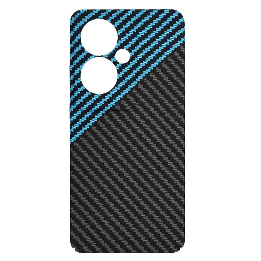 Techsuit Carbonite FiberShell - θήκη για Oppo Reno11 F - Μπλε - Image 4