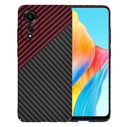 Techsuit Carbonite FiberShell - θήκη για Oppo A78 - Κόκκινο