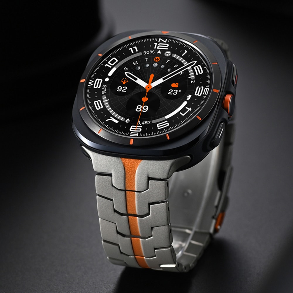Techsuit Watchband (W063) - θήκη για Samsung Galaxy Watch Ultra - Διάφανο - Image 7
