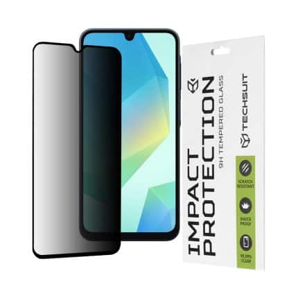 Techsuit - 111D Privacy Full Glue - Samsung Galaxy A16 4G / A16 5G - Black