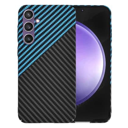 Techsuit Carbonite FiberShell - θήκη για Samsung Galaxy S23 FE - Μπλε