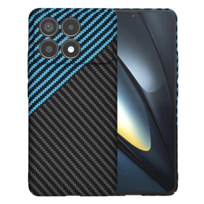 Techsuit Carbonite FiberShell - θήκη για Xiaomi Poco F6 Pro - Μπλε