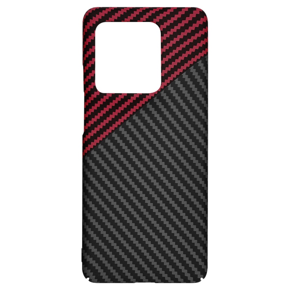 Techsuit Carbonite FiberShell - θήκη για Motorola Edge 50 Ultra - Κόκκινο - Image 4