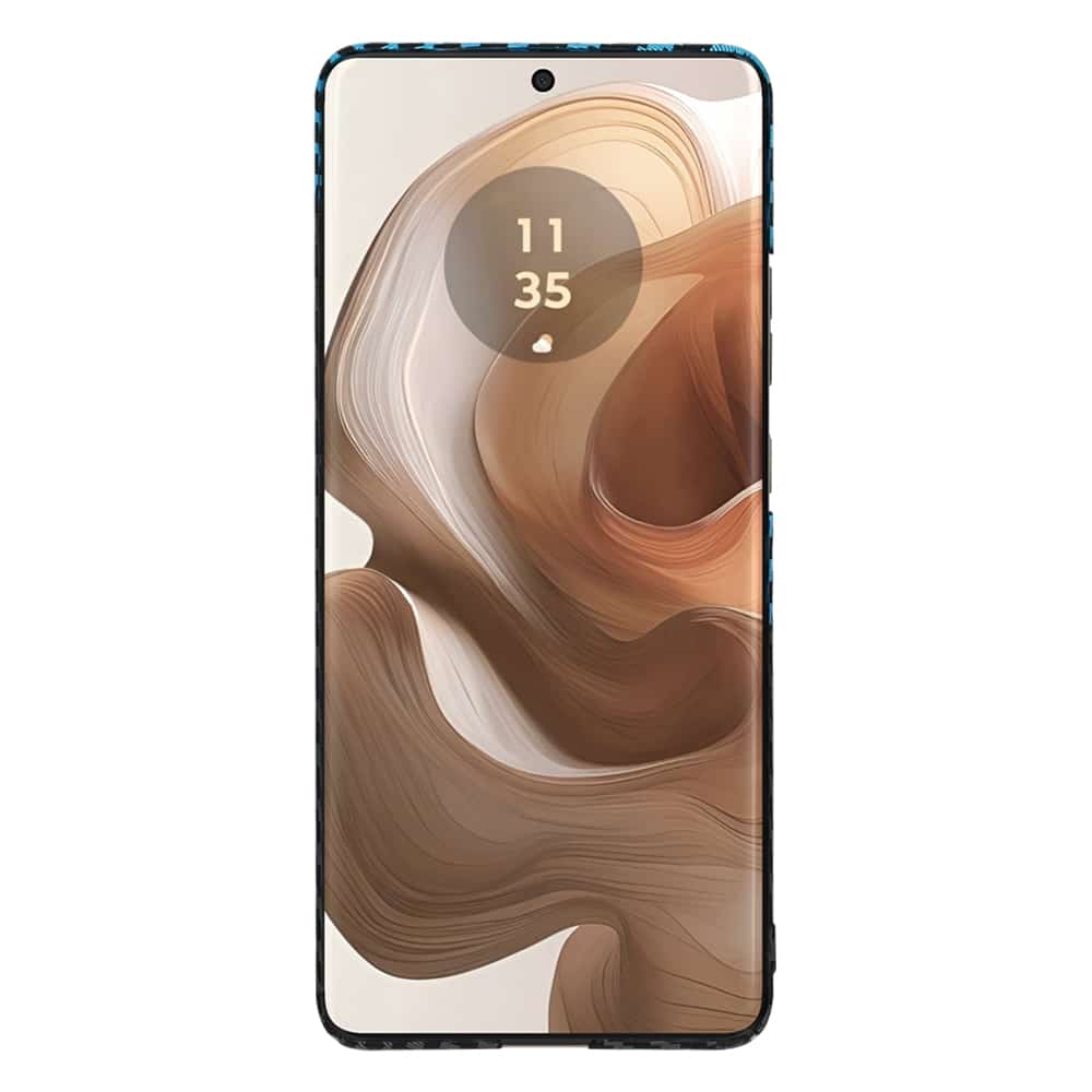 Techsuit Carbonite FiberShell - θήκη για Motorola Edge 50 Ultra - Μπλε - Image 2