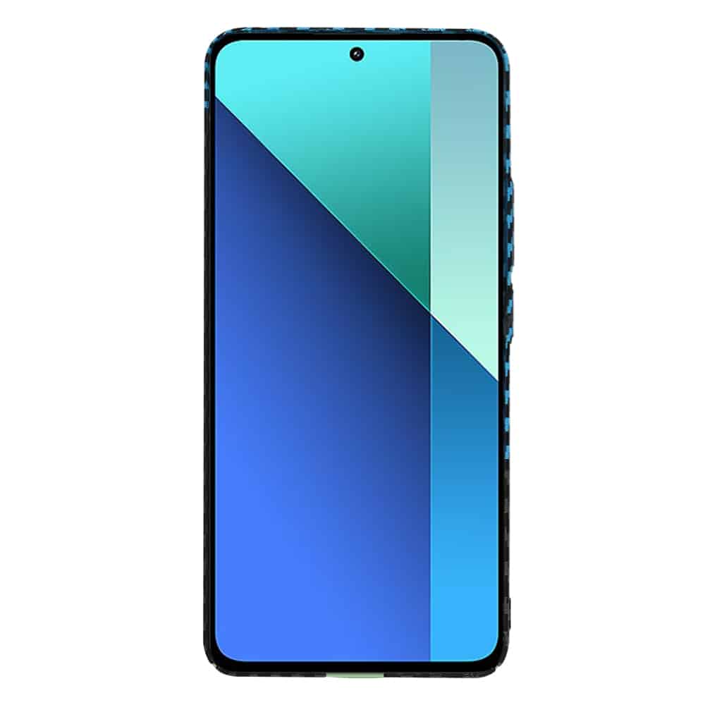 Techsuit Carbonite FiberShell - θήκη για Xiaomi Redmi Note 13 4G - Μπλε - Image 2