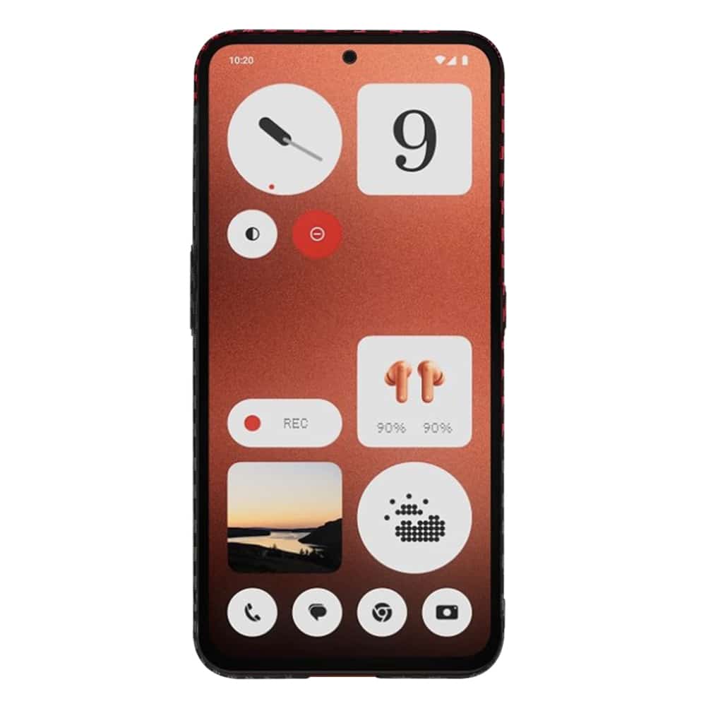 Techsuit Carbonite FiberShell - θήκη για Nothing CMF Phone 1 - Κόκκινο - Image 2