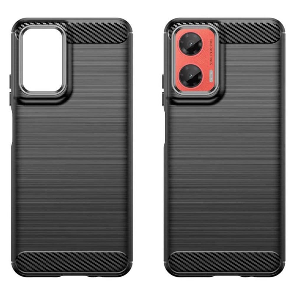 Techsuit Carbon Silicone - θήκη για Motorola Moto G35 - Μπλε - Image 2