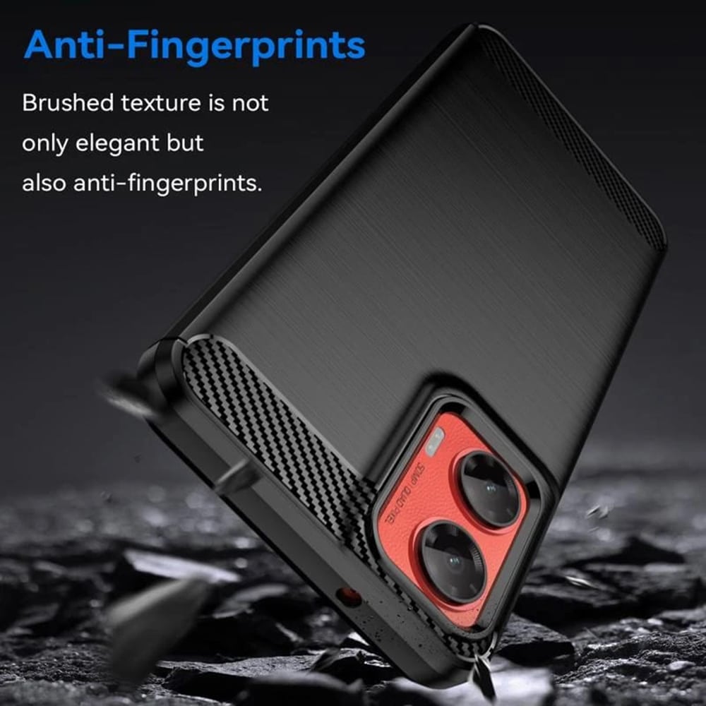 Techsuit Carbon Silicone - θήκη για Motorola Moto G35 - Μαύρο - Image 6