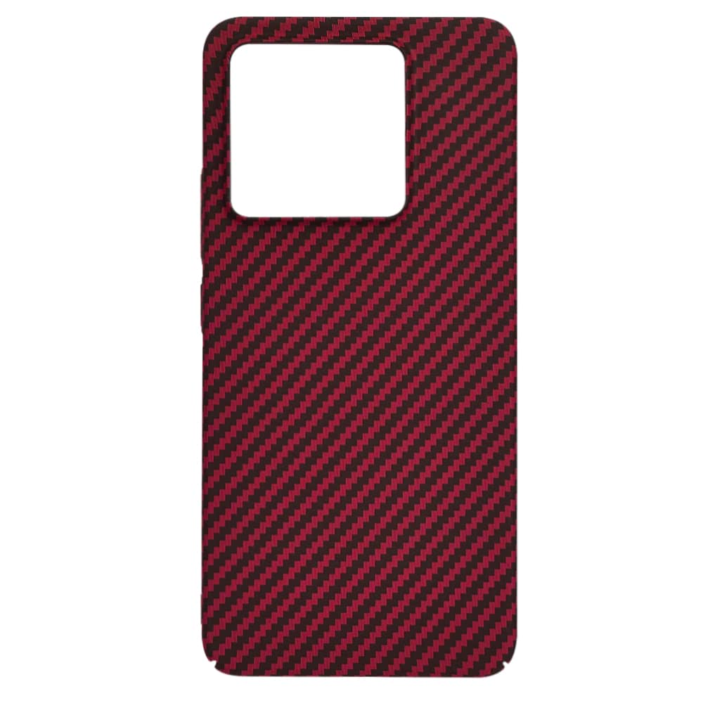 Techsuit Carbonite FiberShell - θήκη για Xiaomi 14T - Κόκκινο - Image 4